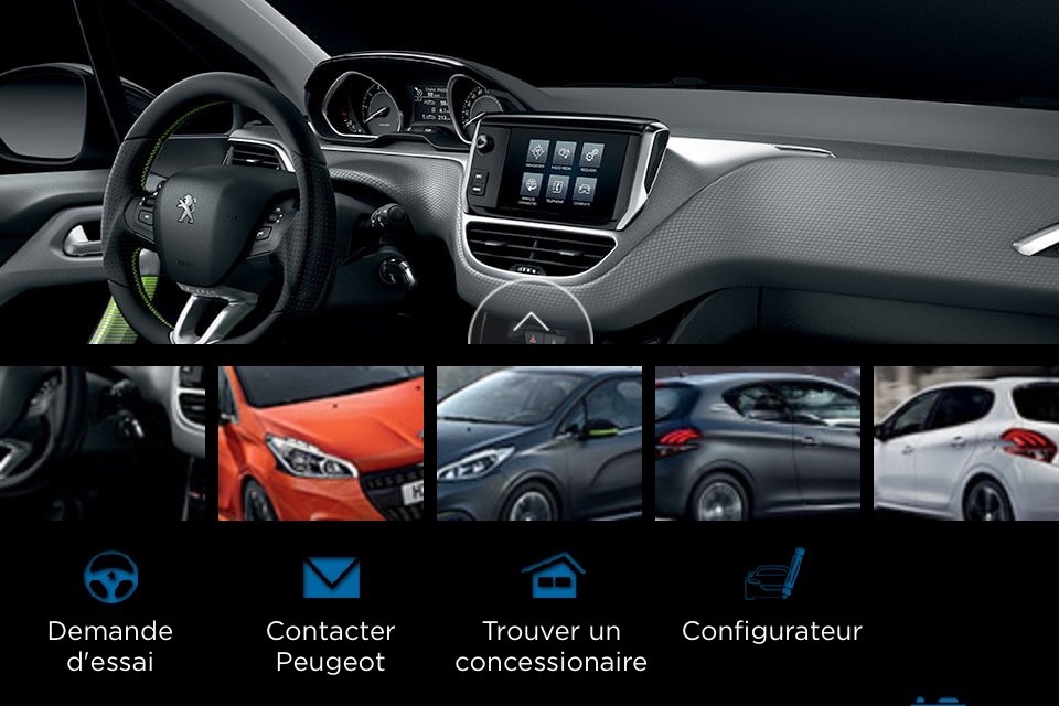 Nouvelle Peugeot 208 screenshot 2