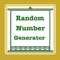 Random Number Generator produces randomly generated numbers between 1 - 99999999 and the generated number can be copied to the clipboard to be used anywhere