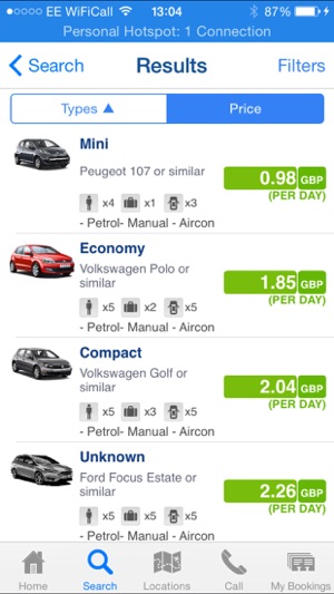 Comparison Car Hire(圖2)-速報App