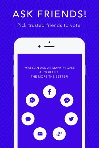I SAY, YOU SAY – The fastest decision maker: Ask questions and get opinions with the help of your friends as fast as a bullet. screenshot 3