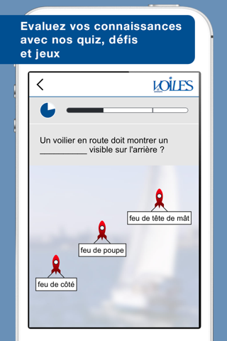 Feux & marques des navires - Voiles et voiliers - Au programme du Permis Côtier screenshot 3