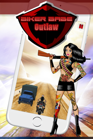 Biker Babe Outlaw screenshot 2