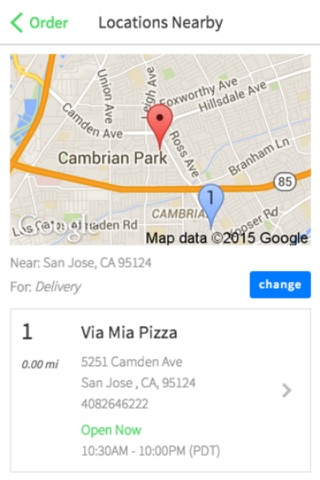 Via Mia Pizza screenshot 2