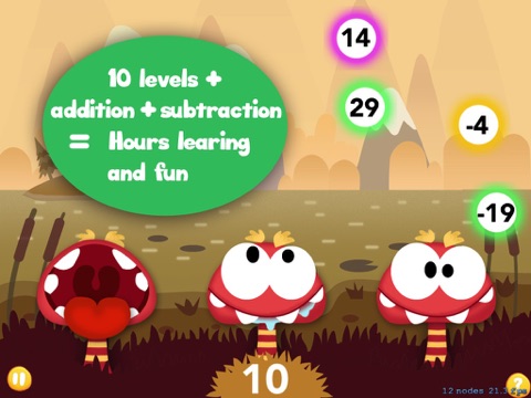 Moca Math:Mushroom Garden Learning Game for Kids Free screenshot 2