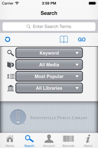 Fayetteville Public iLibrary screenshot 2