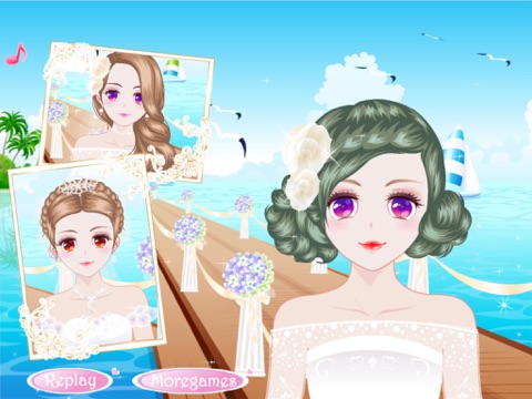 Hot Bridal Hairdresser HD - The hottest bridal hair games for girls and kids! screenshot 2