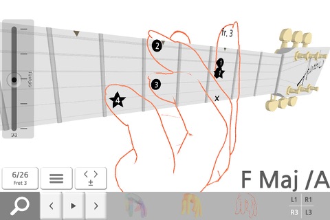 Guitar Chord 3D Pro screenshot 2