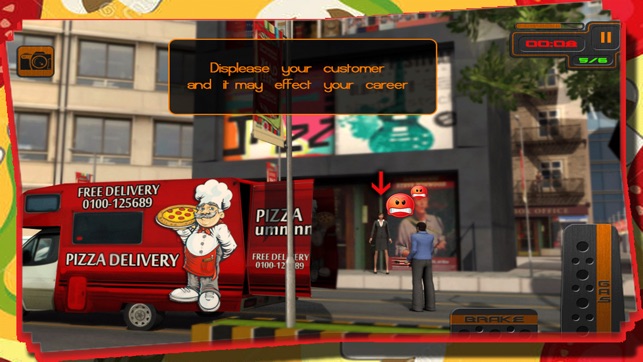 Pizza Delivery Simulator : Crazy City Food Free Transport Ga(圖5)-速報App