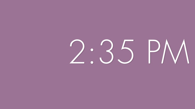 ZenClock: A Beautiful, Minimal Clock screenshot-3