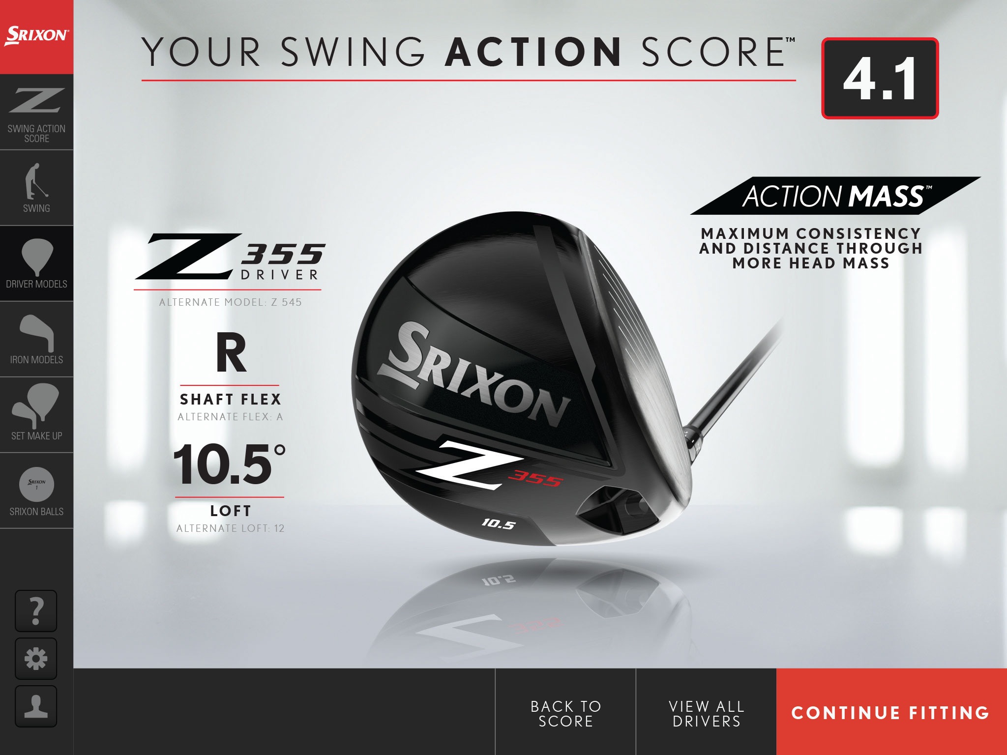 Srixon Z Swing Analyzer Powered by SwingByte screenshot 3