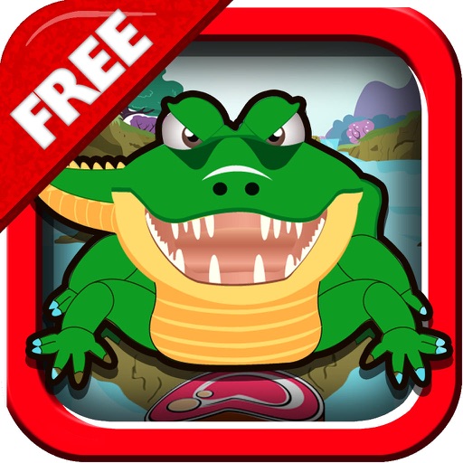 Snappy Croc On The Row: Crocodile Farm iOS App