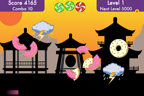 Donut Chopper - Slice The Donuts Like A Ninja - náhled