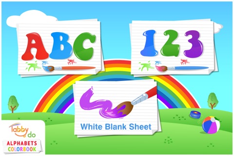Tabbydo Alphabets Colorbook - Coloring game for preschoolers & toddlers screenshot 3