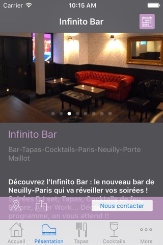 Infinito Bar screenshot 3