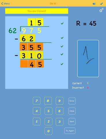 Division Tutor II screenshot 2