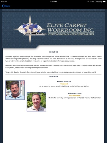 Elite Carpet Workroom Inc. HD screenshot 3