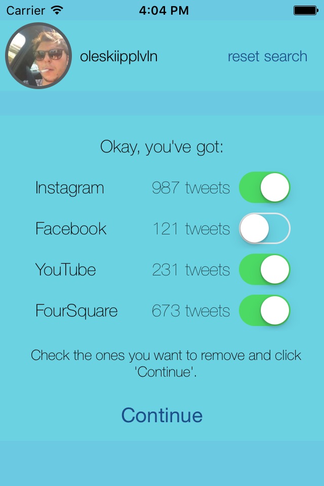 Trick or Tweet — Post Cleaner for Twitter screenshot 3