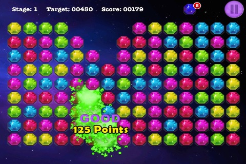A Dazzling Jewel Tap - Color Match Puzzle Gem Challenge FREE screenshot 4