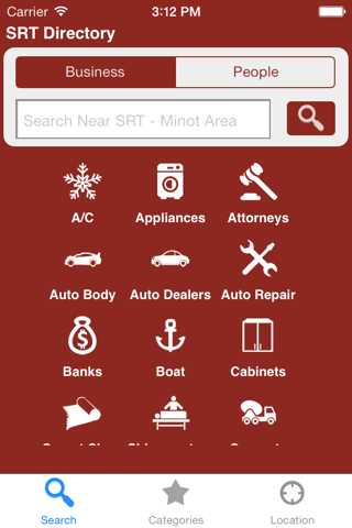 SRT Minot Phone Directory screenshot 2