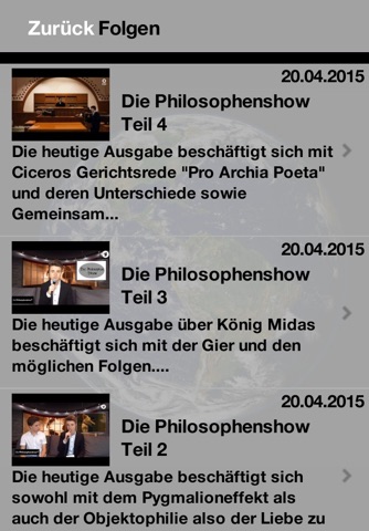 Philosophenshow screenshot 2
