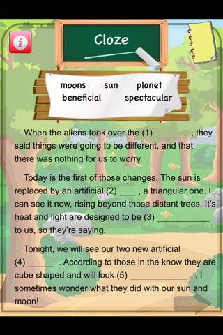 English Primary 4 Level exercises for kids Free - Sang Kancil screenshot 3