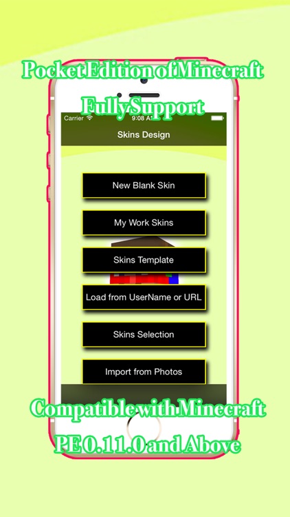 PE Skin Creator for Pocket Edition of Minecraft