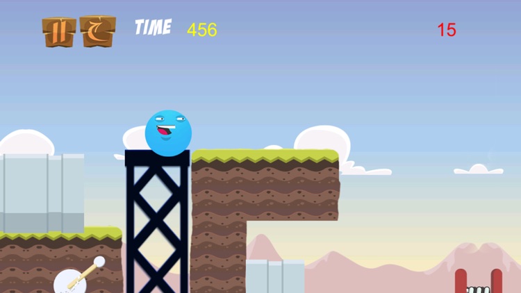 Blue Orange - Bounce the Clumsy Ball screenshot-4