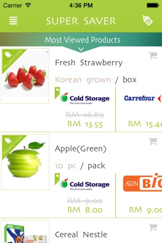 MySuperSaver screenshot 2