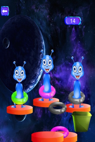 A Space Alien Ring Toss Mania - Silly Galaxy Challenge screenshot 2