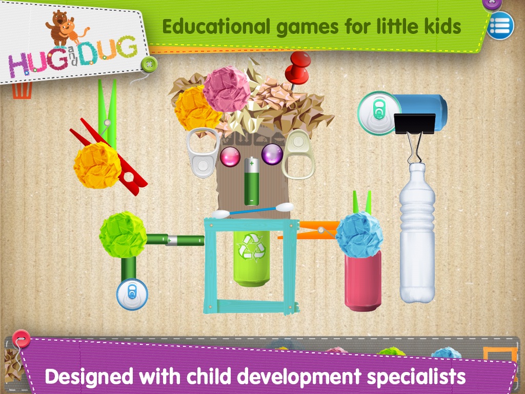 Little Creator - HugDug kids and toddlers make art like grown ups! screenshot 4