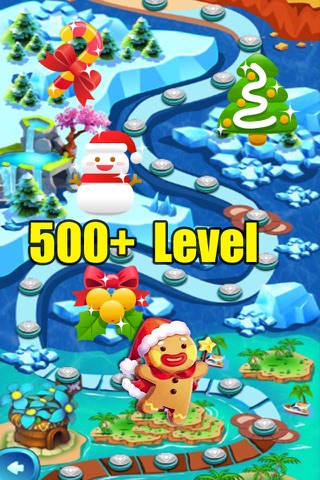 Christmas  Match Jewels Dash － Ginger Bread Man screenshot 2