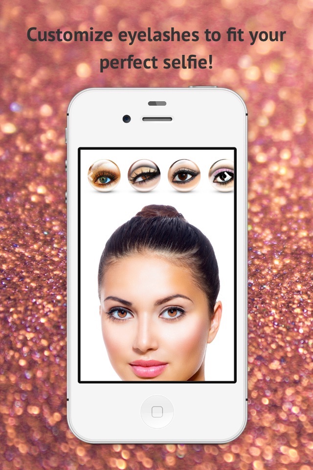 Eye Lash Editor Pro - Create Beauty Selfie Face with Perfect Eyelash Extension screenshot 2