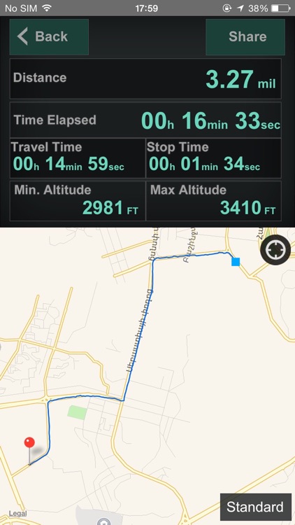 Altimeter PRO (Compass Weather Air Density Track) screenshot-3