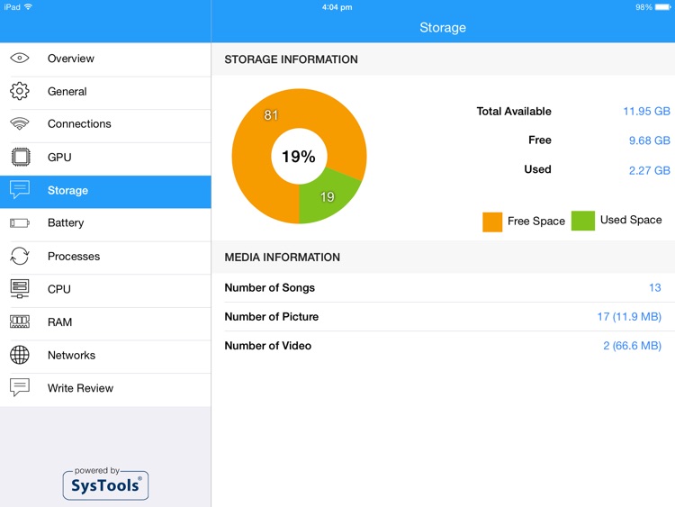 System Profiler