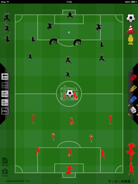 Soccer strategy board 2