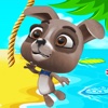 Dog Rope Jumper – Swing and Fly Adventure Over the Sea – Beach Racing Game