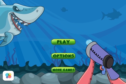 Octopus Sea Adventure - Shark Shooter Rush (Free) screenshot 2