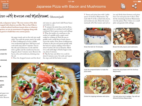 Sushi Recipes for iPad screenshot 2