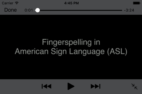 Fingerspelling in American Sign Language (ASL) for beginners and elementary improvers screenshot 3
