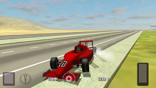 Fast Racing Car Simulator