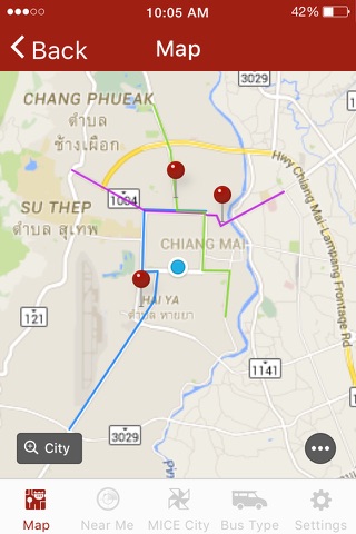 Chiang Mai Bus Guide screenshot 2