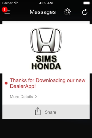 Sims Honda DealerApp screenshot 3