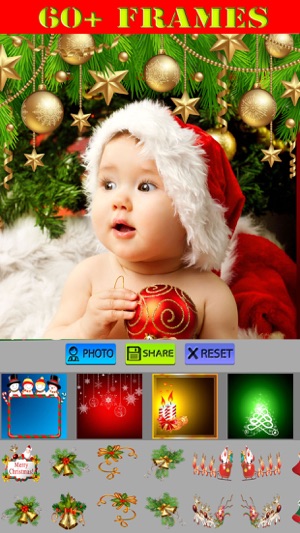 Christmas Photo Frames and Stickers HD(圖1)-速報App