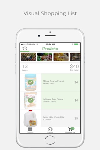 Prodisto - Grocery Shopping List screenshot 2