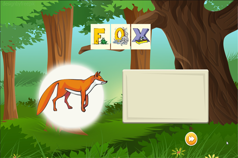 Spelling Words Wild Animal screenshot 4