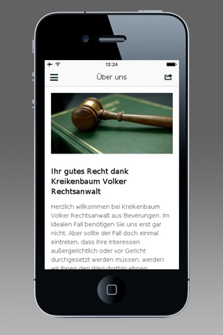 V. Kreikenbaum Rechtsanwalt screenshot 2