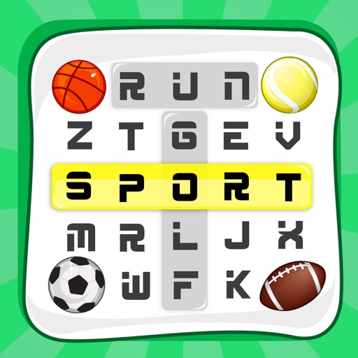 Word Search At The Sports – “Super Classic Wordsearch Puzzle Games” icon