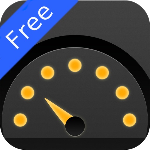 Speedometer. Free - Top Speed, Average Speed, Direction, Elevation, Trip, Fast