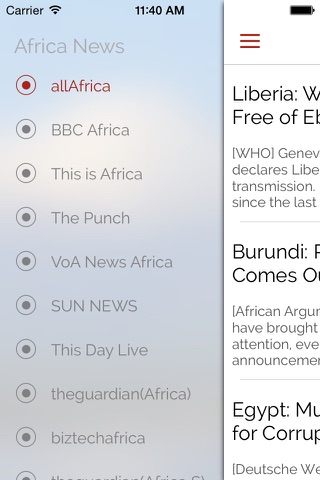 Africa News Flow screenshot 2