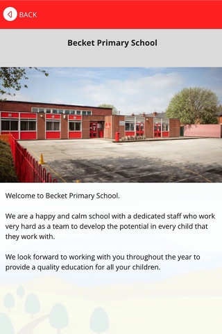 Becket Primary School screenshot 2